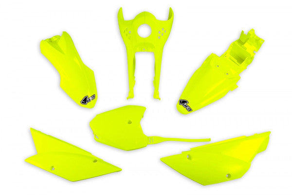 Kawasaki KLX Kit - Neon Yellow - KA37003@DFLU