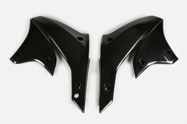 Kawasaki KLX Radiator Covers - Black - KA03789#001