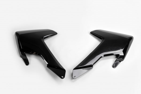 Husqvarna FE Radiator Covers - Black - HU03365#001