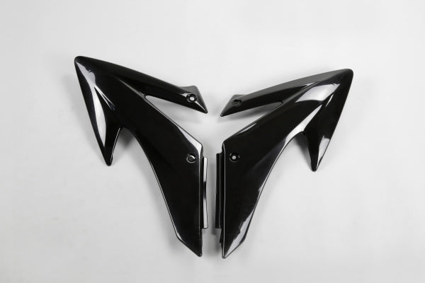 Honda CRF Radiator Covers - Black - HO04650#001