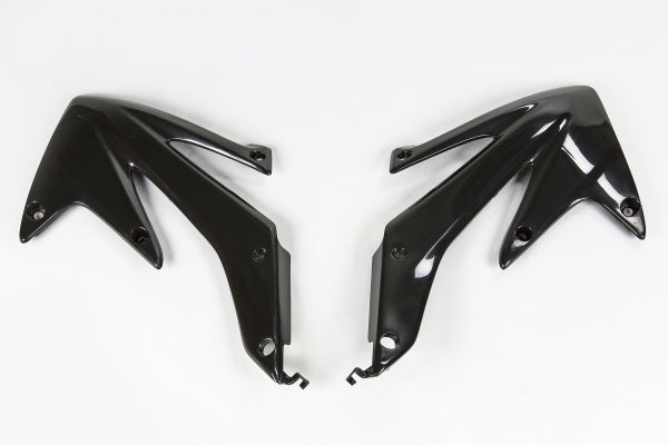 Honda CRF Radiator Covers - Black - HO04600#001