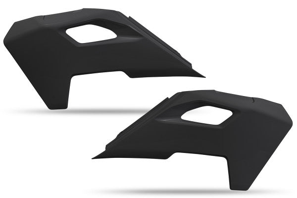 Husqvarna FX Radiator Covers - Black - HU04308#001