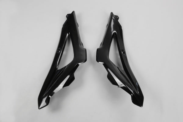 Husqvarna CR Radiator Covers - Black - HU03316#001