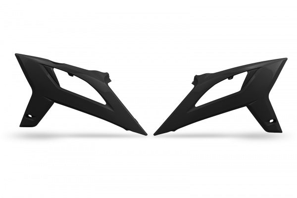 Beta RR Radiator Covers - Black - BE02002#001