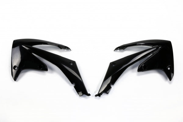 Honda CRF Radiator Covers - Black - HO04637#001