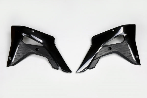 Honda CRF Radiator Covers - Black - HO04683#001