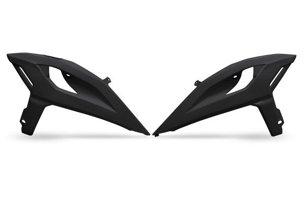Beta RR Radiator Covers - Black - BE02008#001