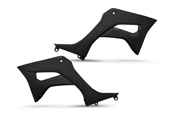 Honda CRF Radiator Covers - Black - HO05600#001