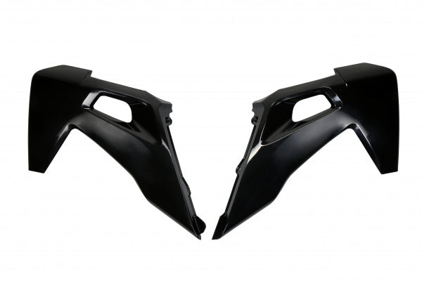 Husqvarna FC Radiator Covers - Black - HU03390#001