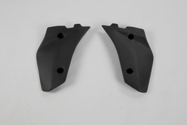 Husqvarna CR Radiator Covers - Black (001) - HU03320#001
