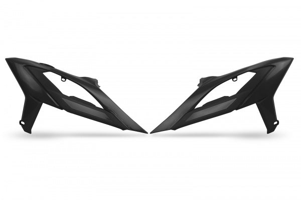 Beta RR Radiator Covers - Black - BE02003#001