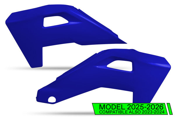 Husqvarna TX Radiator Covers - Blue Heritage - HU04325#082