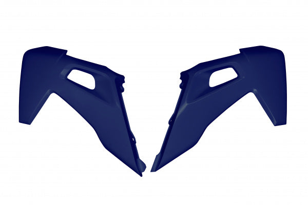 Husqvarna FE Radiator Covers - Blue - HU03390#087