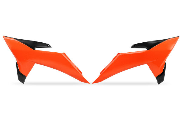 KTM SX-F Radiator Covers - White 20-26 (FFLU) - KT05025#FFLU