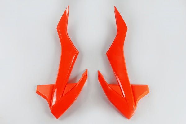 KTM SX Radiator Covers - Neon Orange - KT04085#FFLU