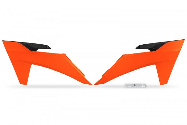 KTM SX-F Radiator Covers - White 20-26 (FFLU) - KT05011#FFLU