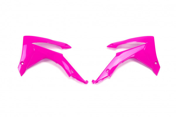Honda CRF Radiator Covers - Neon Pink - HO04657#P