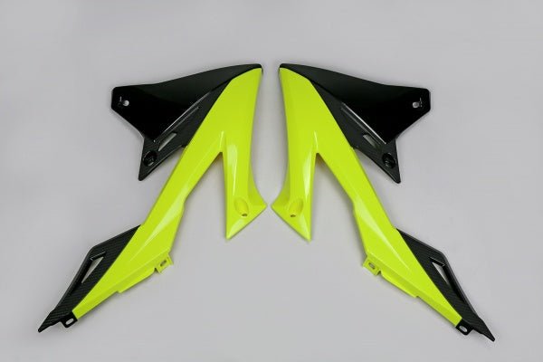 Suzuki RMZ Radiator Covers - Neon Yellow - SU04941#DFLU