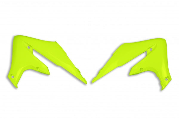 Yamaha YZF Radiator Covers - Neon Yellow - YA04858#DFLU