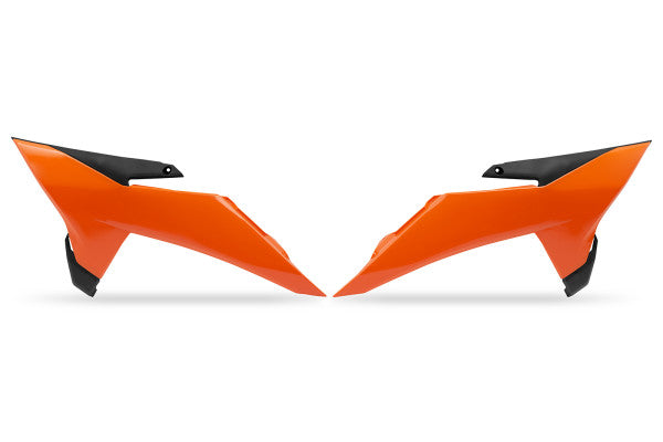 KTM SX Radiator Covers - Orange - KT05030#127