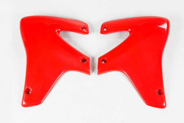 Honda XR Radiator Covers - Red - HO03676#069