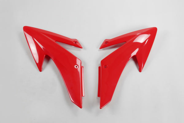 Honda CRF Radiator Covers - Red - HO04650#070