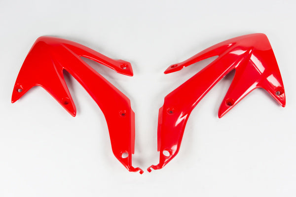 Honda CRF Radiator Covers - Red - HO04634#070