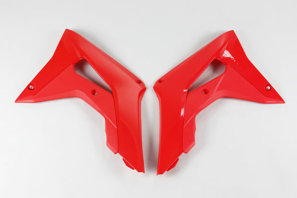 Honda CRF Radiator Covers - Red - HO04682#070