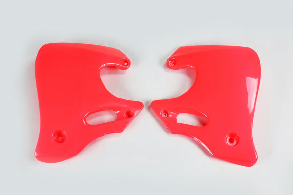 Honda CR Radiator Covers - Red - HO02653#067