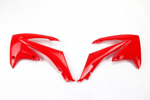Honda CRF Radiator Covers - Red - HO04637#070