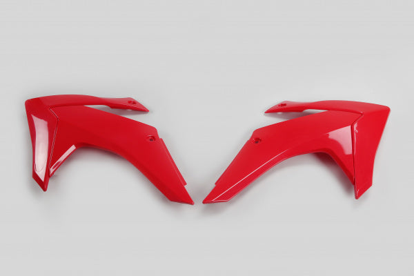 Honda CRF Radiator Covers - Red - HO04675#070