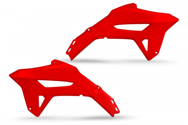 Honda CRF Radiator Covers - Red - HO05605#070