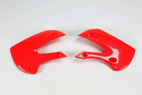 Kawasaki KX Radiator Covers - Red - KA03733#070