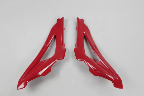 Husqvarna CR Radiator Covers - Red - HU03316#062