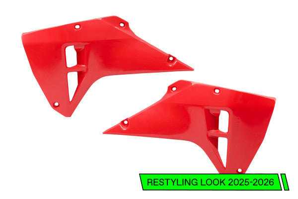 Honda CRF Radiator Covers - Red (070) - HO05624#070