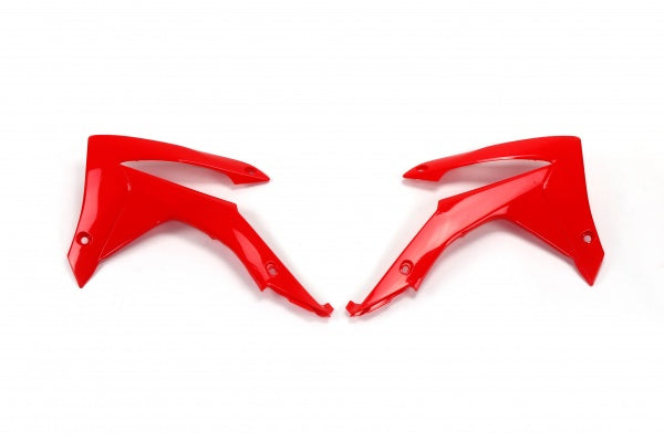 Honda CRF Radiator Covers - Red - HO04657#070