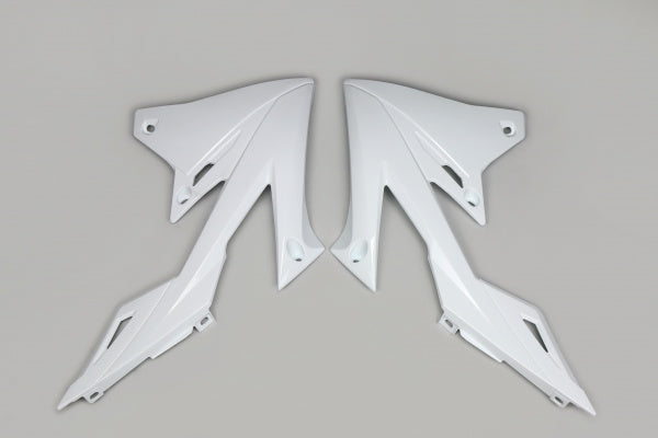 Suzuki RMZ Radiator Covers - White - SU04941#041