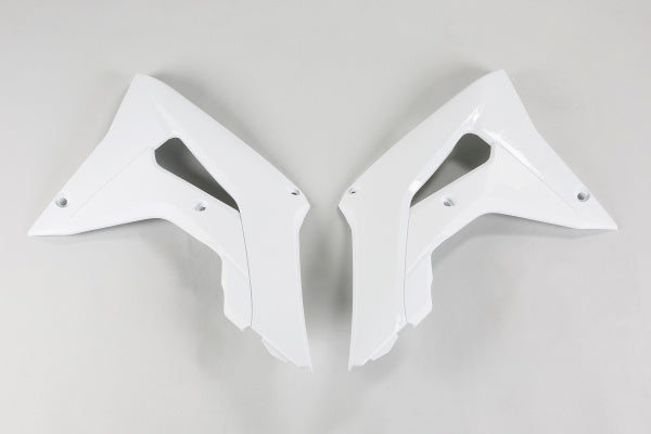 Honda CRF Radiator Covers - White - HO04682#041