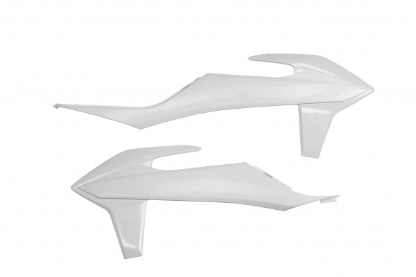 KTM SX Radiator Covers - White - KT04092#047