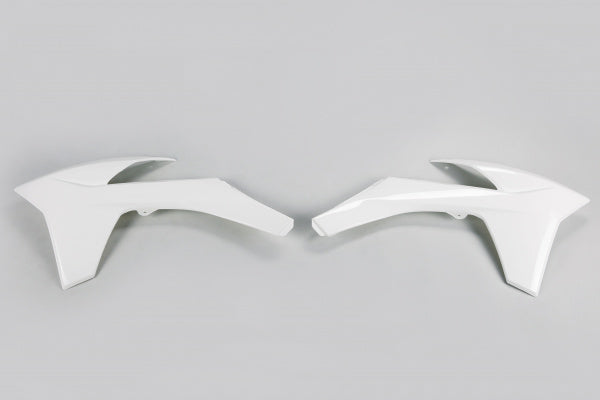 KTM EXC Radiator Covers - White - KT04022#047