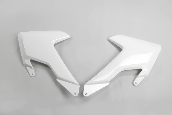 Husqvarna TE Radiator Covers - White - HU03365#041