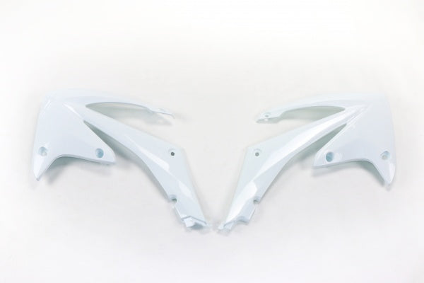 Honda CRF Radiator Covers - White - HO04637#041