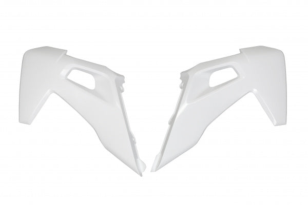 Husqvarna TC Radiator Covers - White - HU03390#041