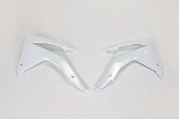 Honda CRF Radiator Covers - White - HO04657#041