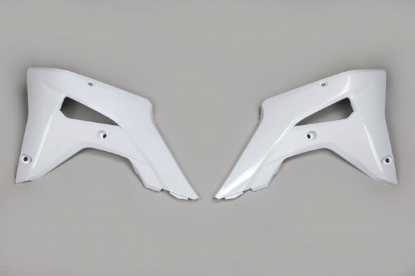 Honda CRF Radiator Covers - White - HO04683#041
