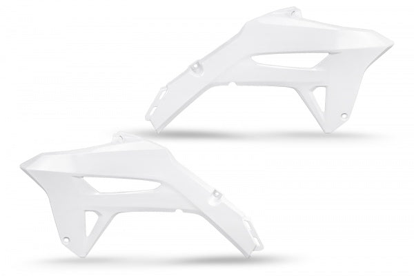 Honda CRF Radiator Covers - White - HO05605#041