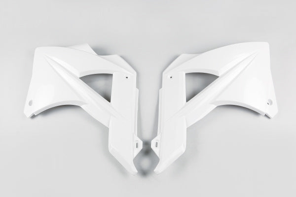 GasGas FSR Radiator Covers - White - GG07101#041