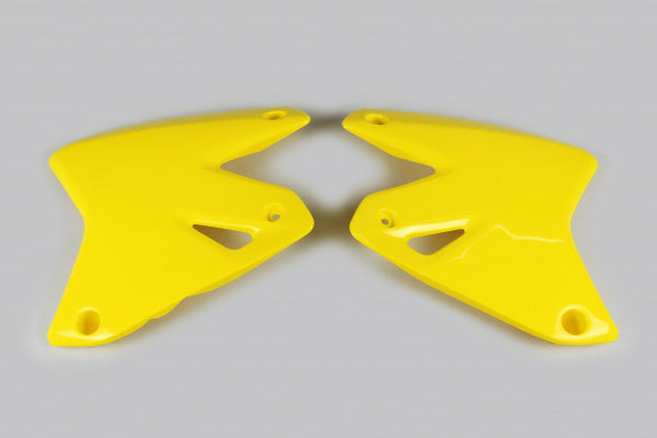 Suzuki DRZ Radiator Covers - Yellow - SU03978#101