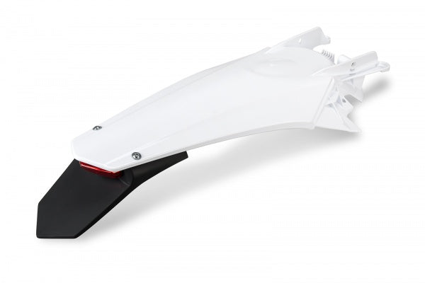GasGas EC-F Rear Fender - White (041) - GG07127#041