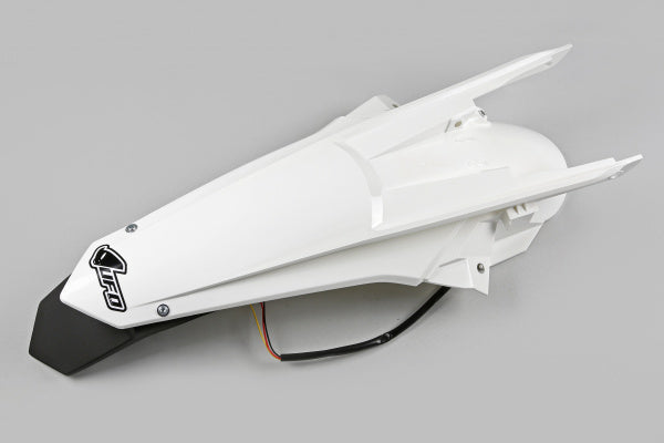 KTM EXC Rear Fender - White - KT04070#047